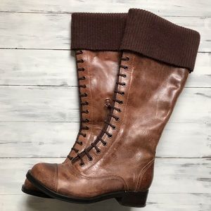 Cole Haan boots. Size 6. Brown leather.